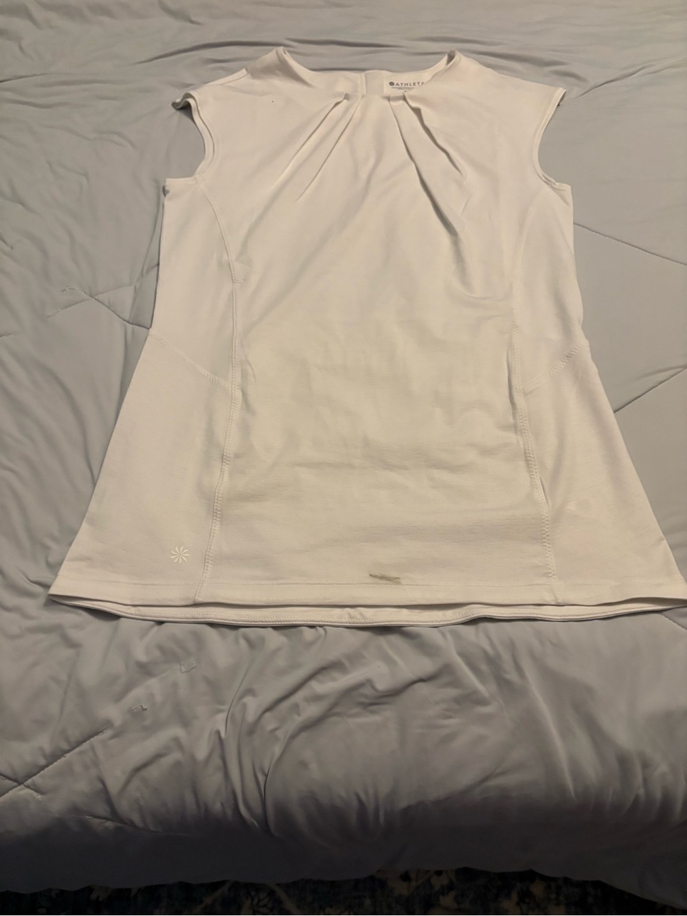 Sleeveless rash guard White Women's Performance Tank Top